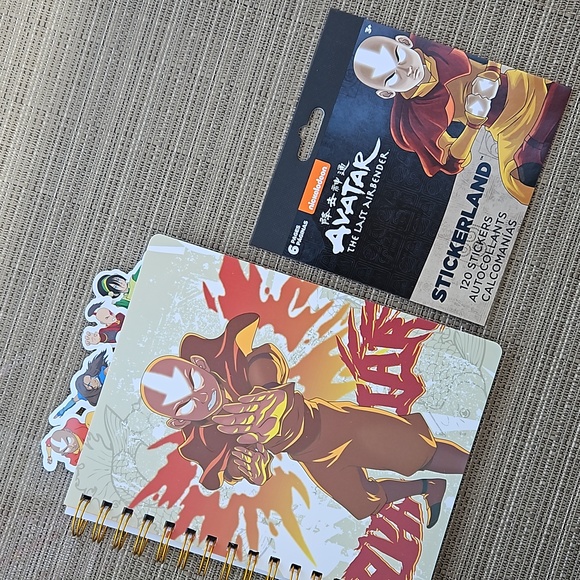 AVATAR JOURNAL AND STICKERS - Picture 4 of 16